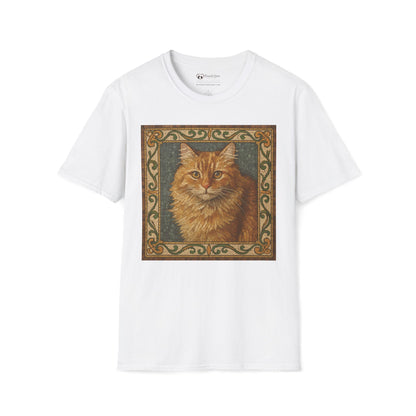 Orange House Cat Mosaic T-Shirt
