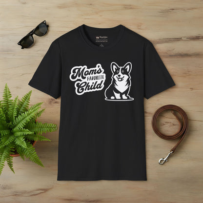 Mom's Favorite Child - Corgi T-Shirt