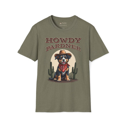 Howdy Pardner Border Collie T-Shirt