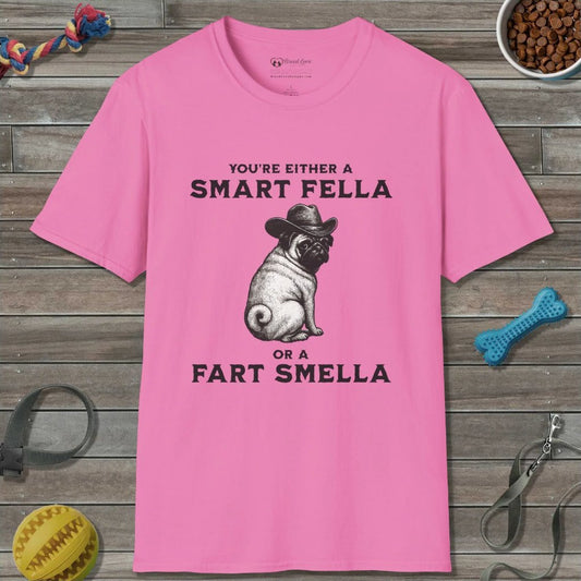 Smart Fella or Fart Smella T-Shirt