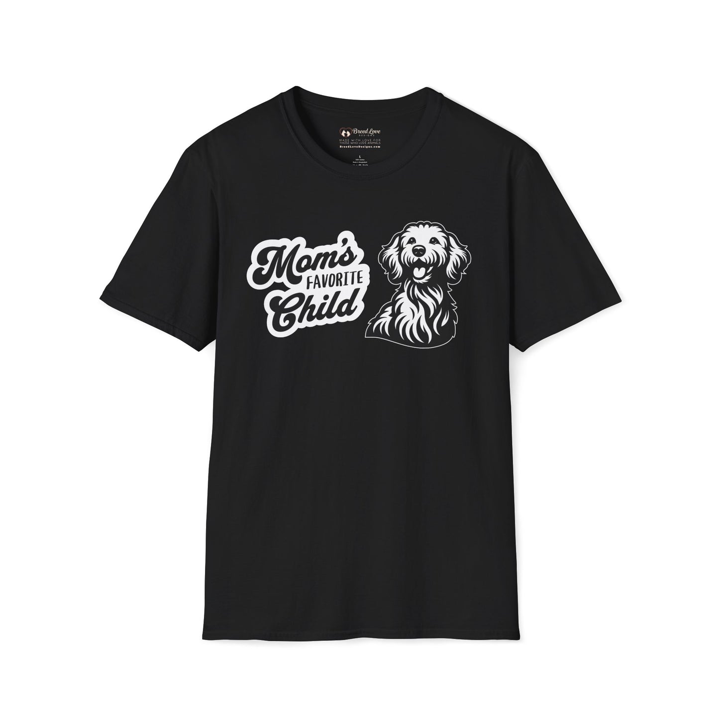 Mom's Favorite Child - Golden Doodle T-Shirt