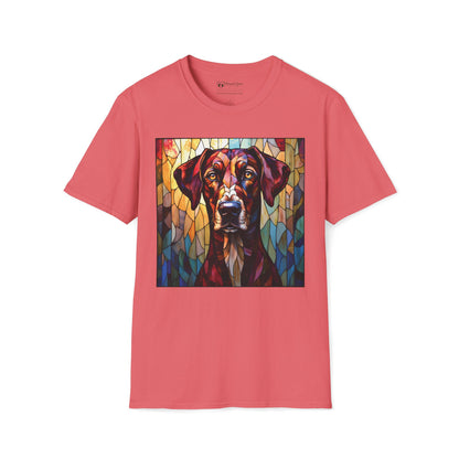Stained Glass Great Dane T-Shirt