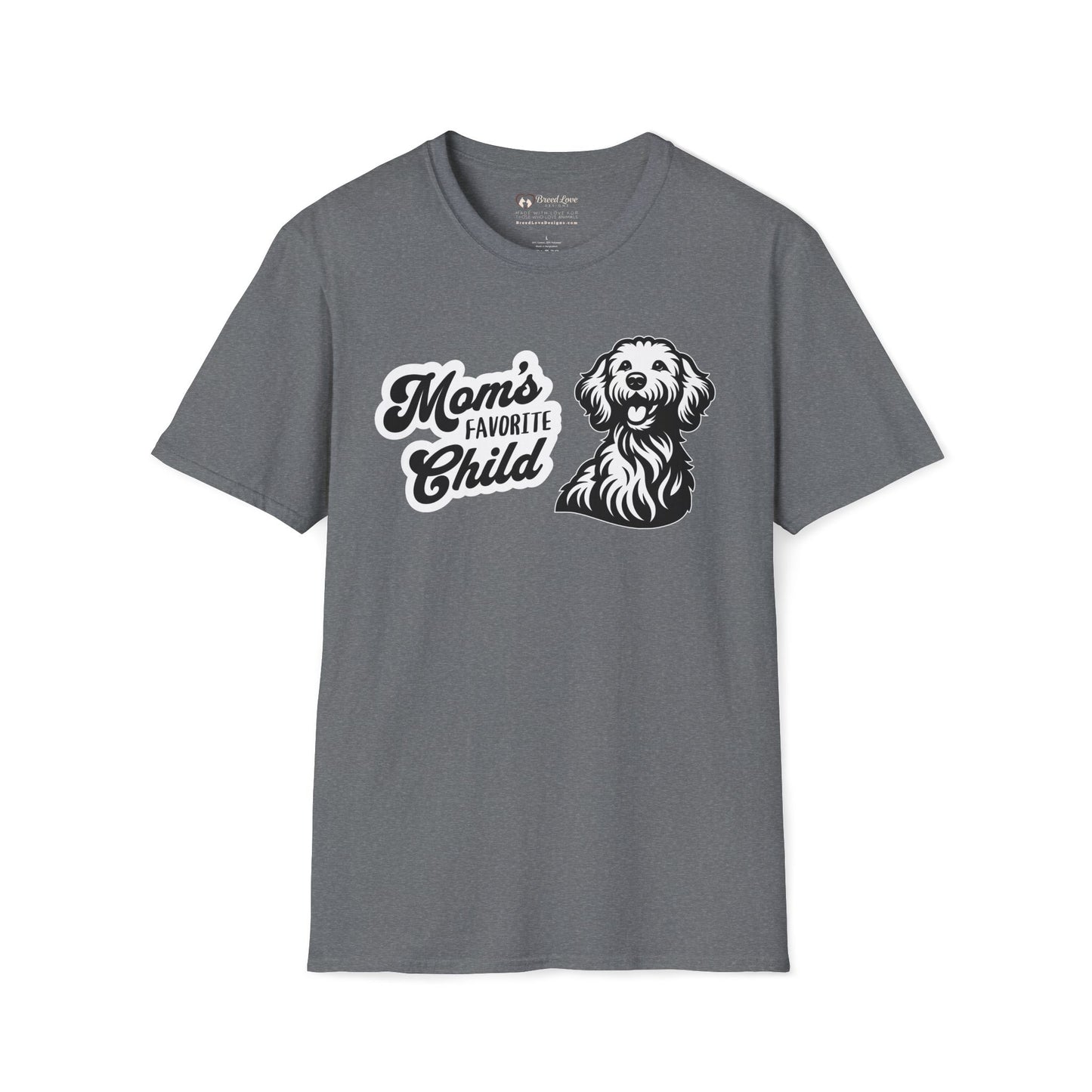 Mom's Favorite Child - Golden Doodle T-Shirt