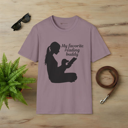 My Favorite Reading Buddy Dog T-Shirt