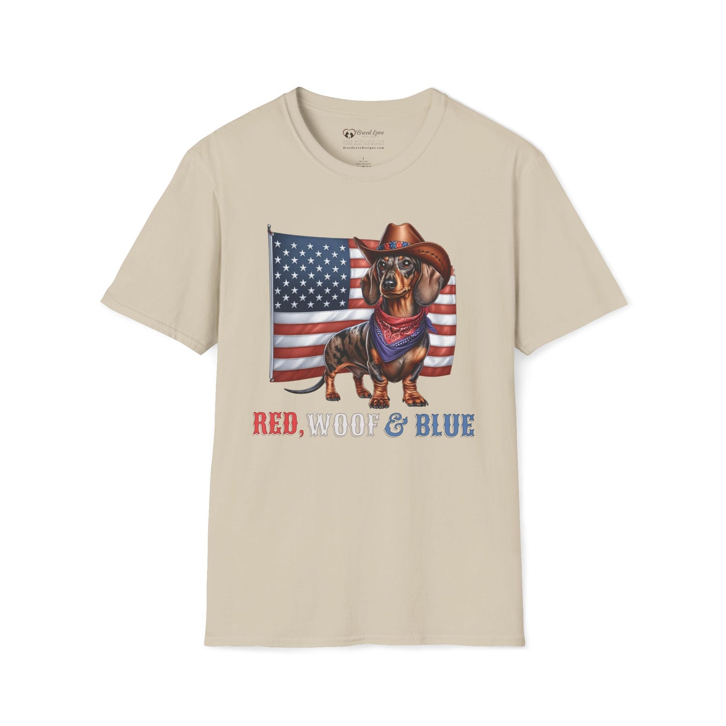 Red, Woof & Blue T-Shirt