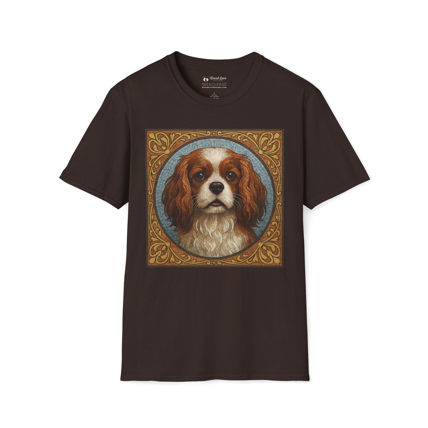 Cavalier King Charles Spaniel Mosaic T-Shirt