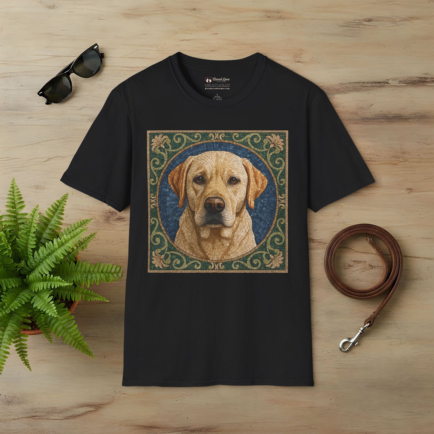 Yellow Lab Mosaic T-Shirt