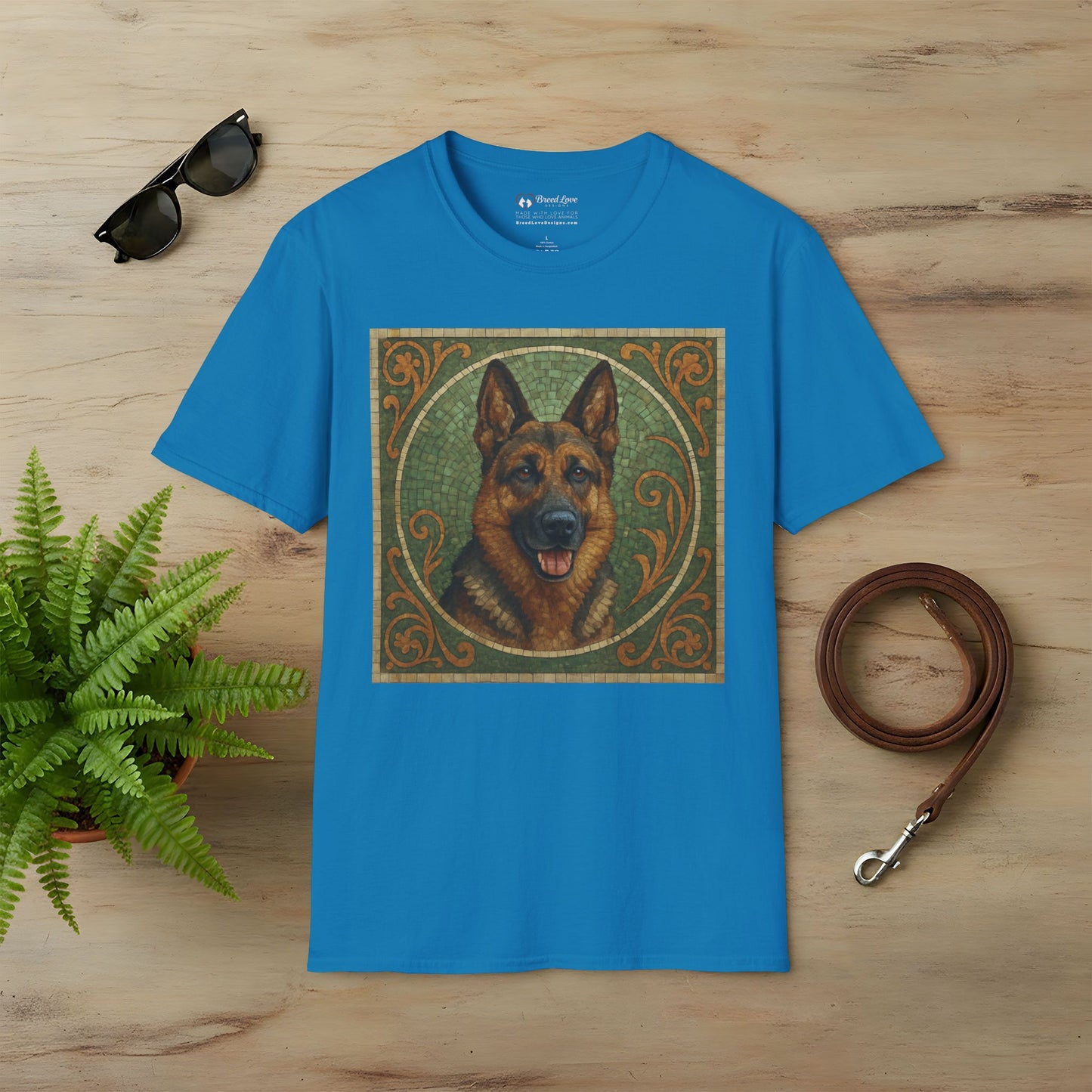 German Shepherd Mosaic T-Shirt