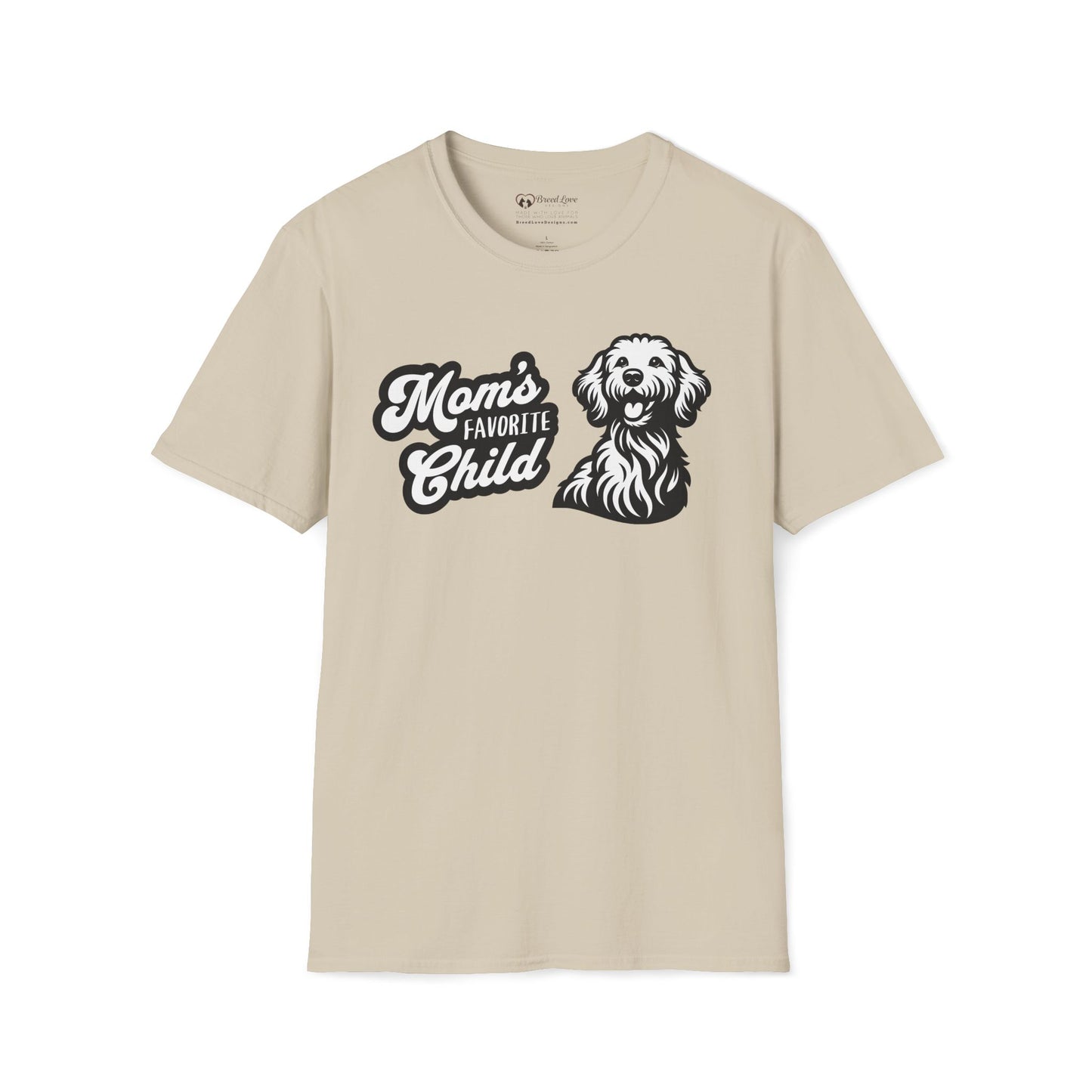 Mom's Favorite Child - Golden Doodle T-Shirt