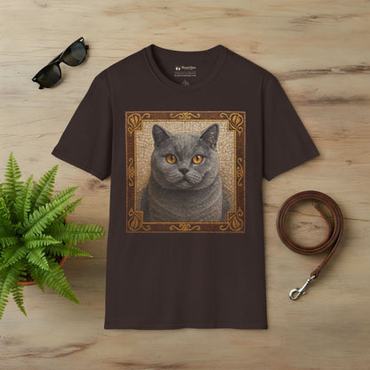 British Shorthair Mosaic T-Shirt