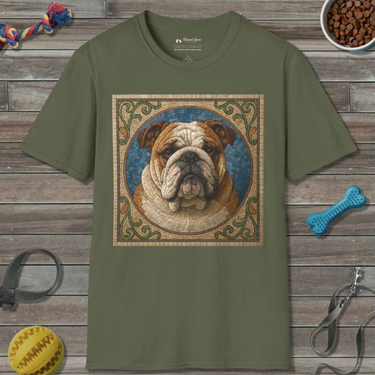 Bulldog Mosaic T-Shirt
