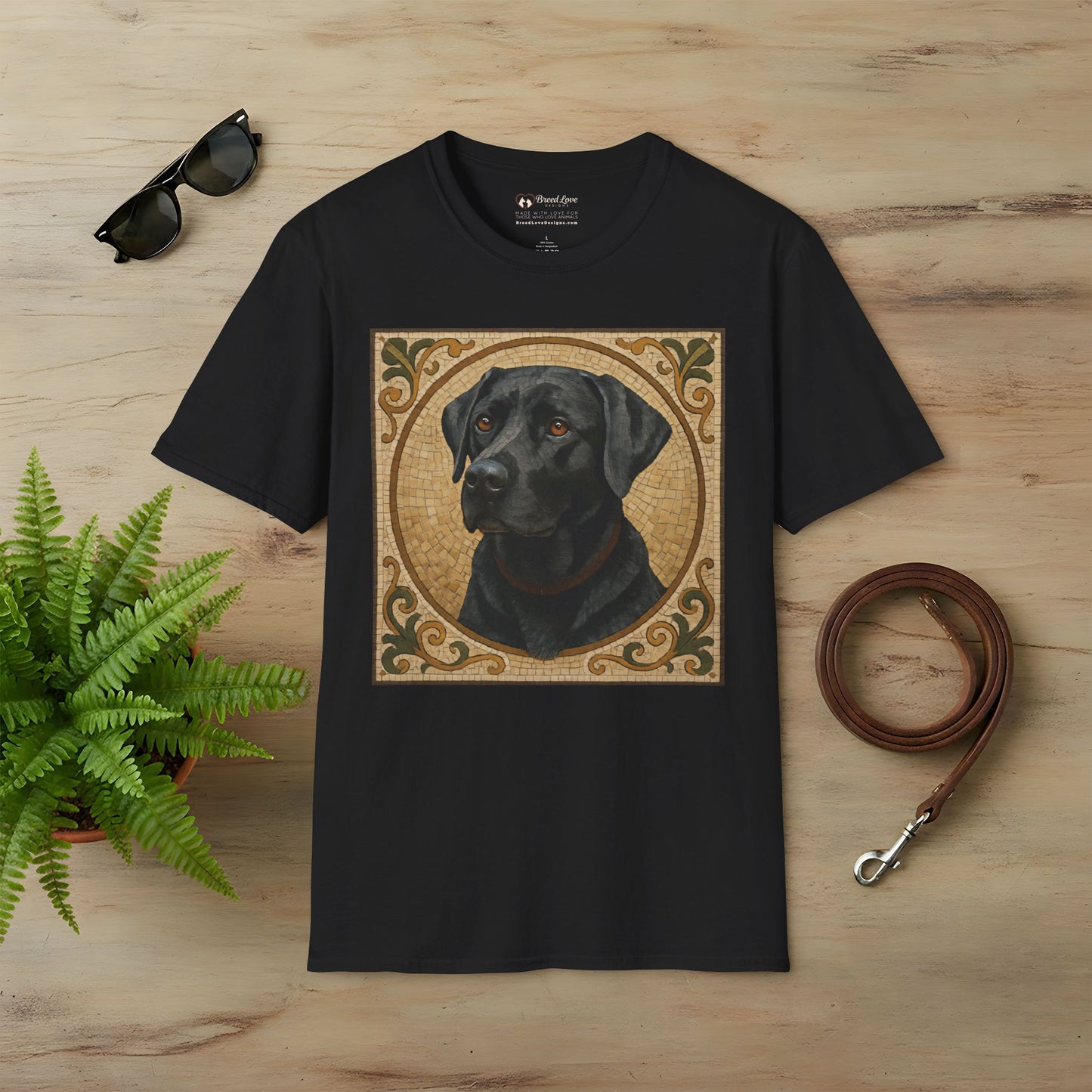 Black Lab Mosaic T-Shirt