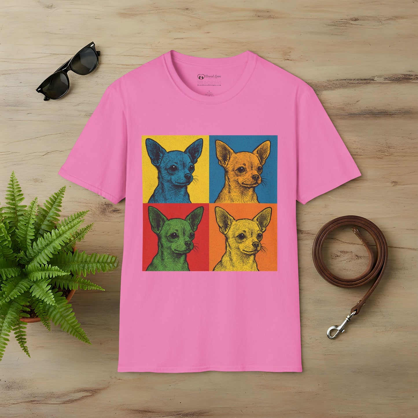 Chihuahua Pop Art T-Shirt