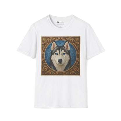 Siberian Husky Mosaic T-Shirt