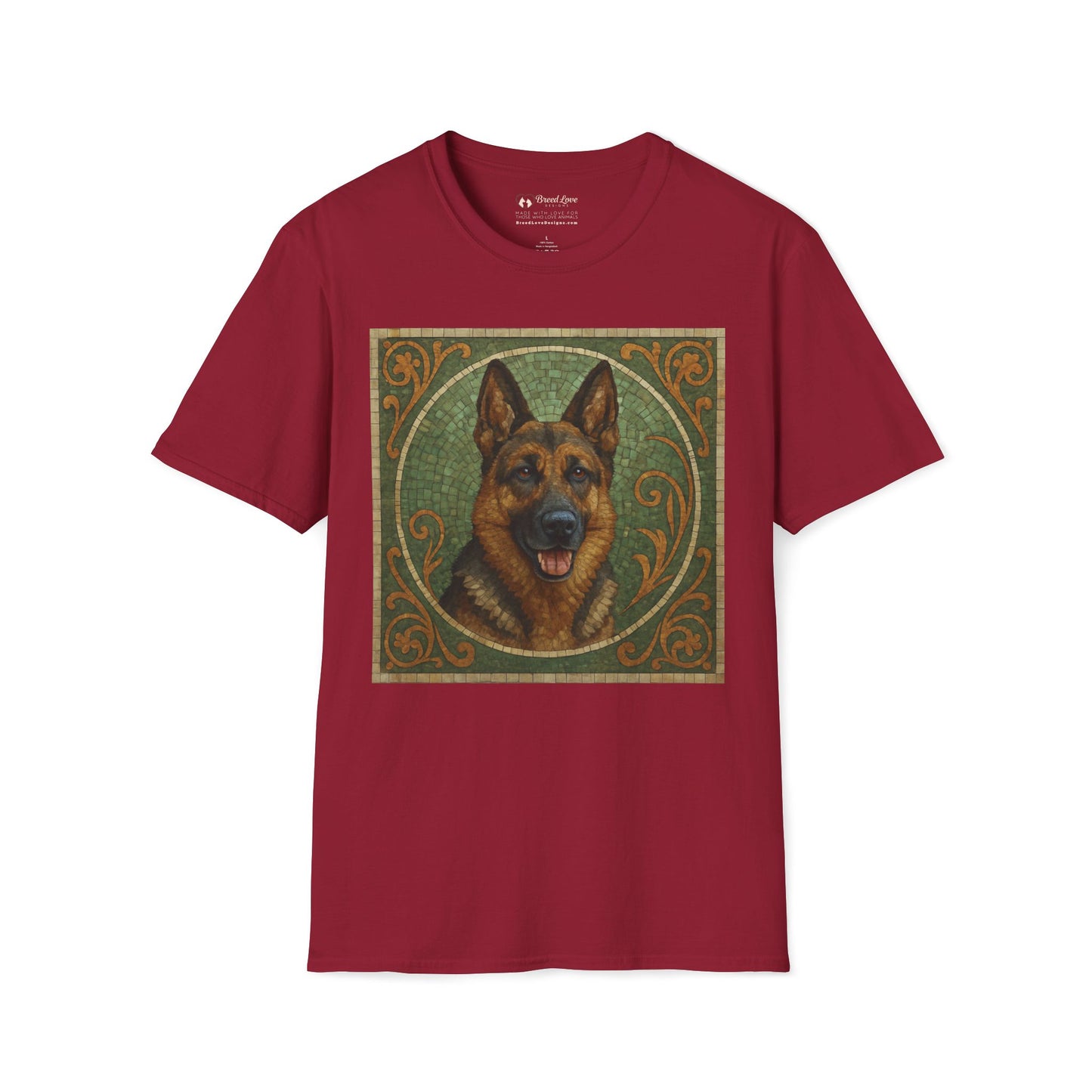 German Shepherd Mosaic T-Shirt