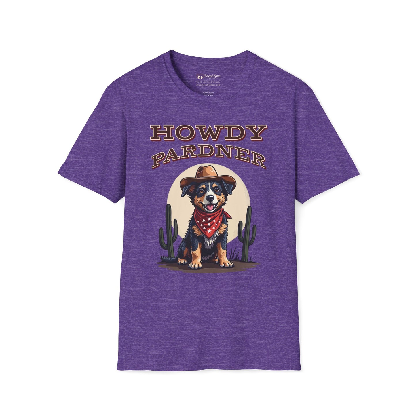 Howdy Pardner Border Collie T-Shirt