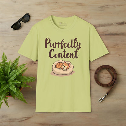 Purrfectly Content T-Shirt