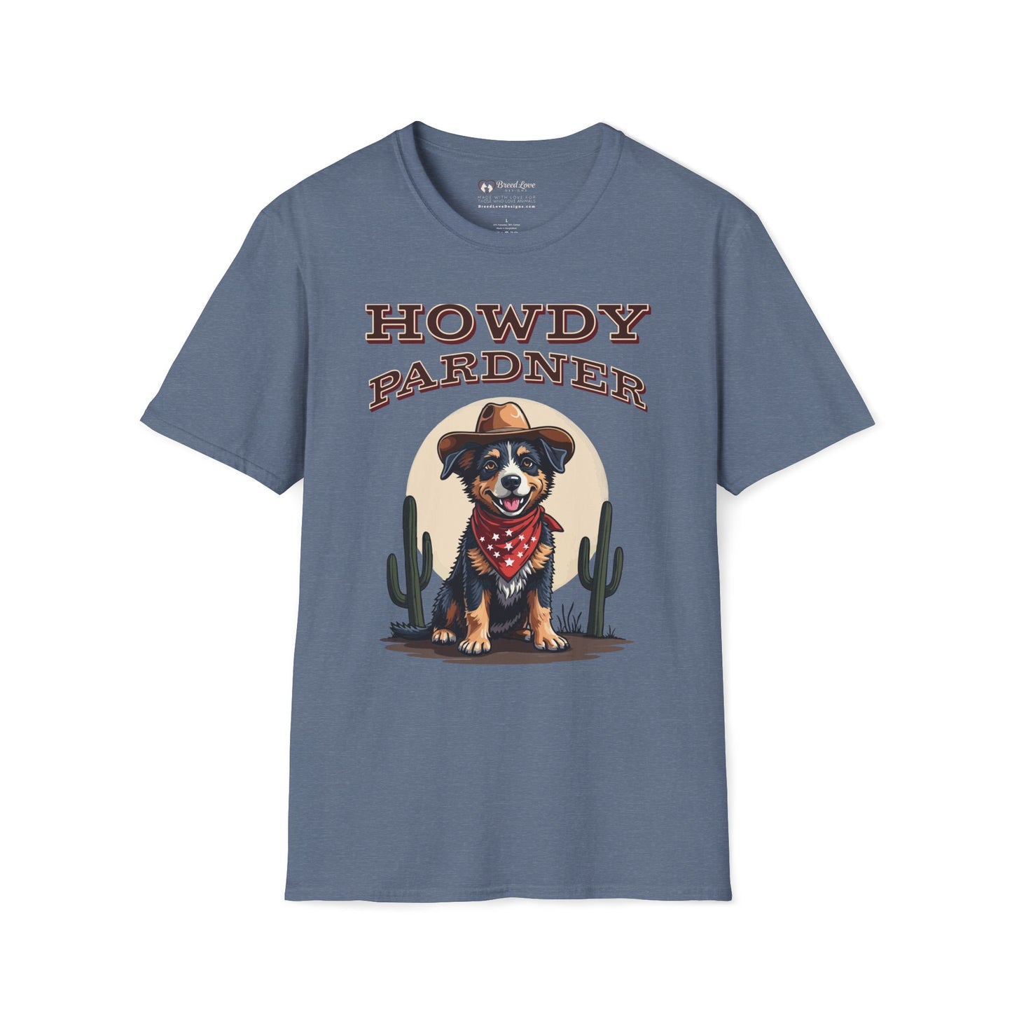 Howdy Pardner Border Collie T-Shirt