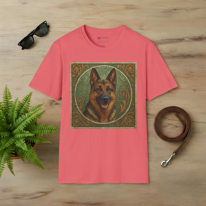 German Shepherd Mosaic T-Shirt