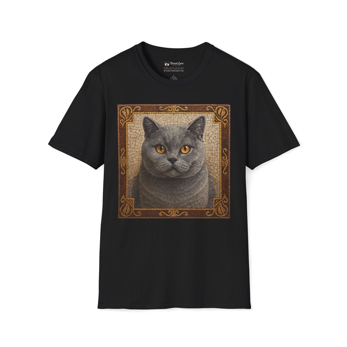 British Shorthair Mosaic T-Shirt