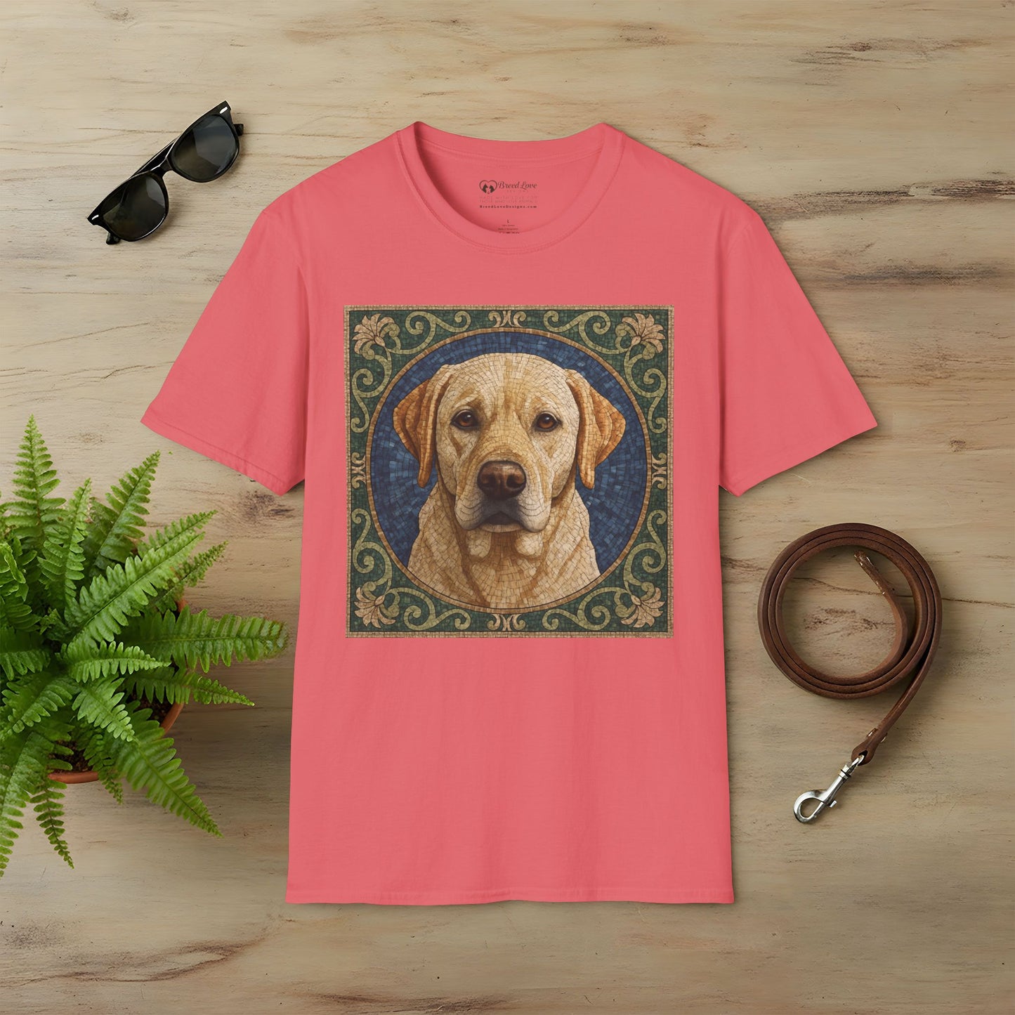 Yellow Lab Mosaic T-Shirt