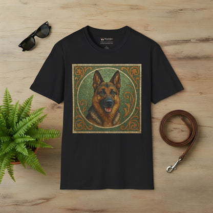 German Shepherd Mosaic T-Shirt