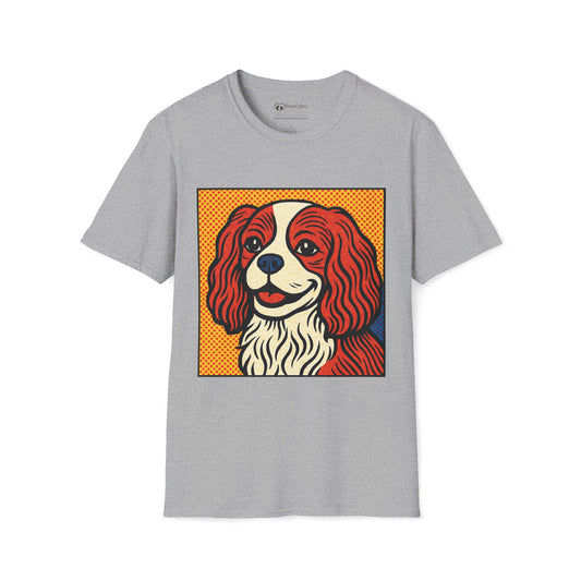 Cavalier King Charles Spaniel Pop Art T-Shirt