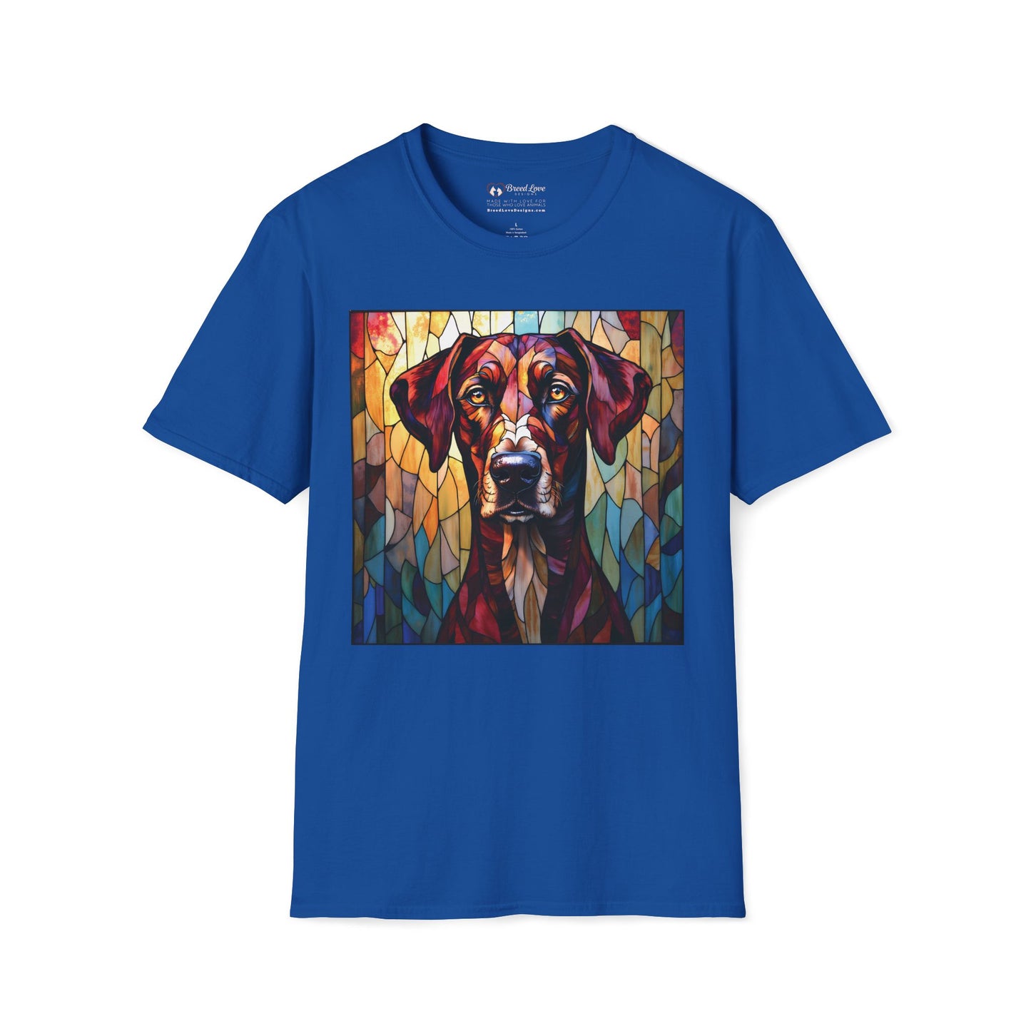 Stained Glass Great Dane T-Shirt