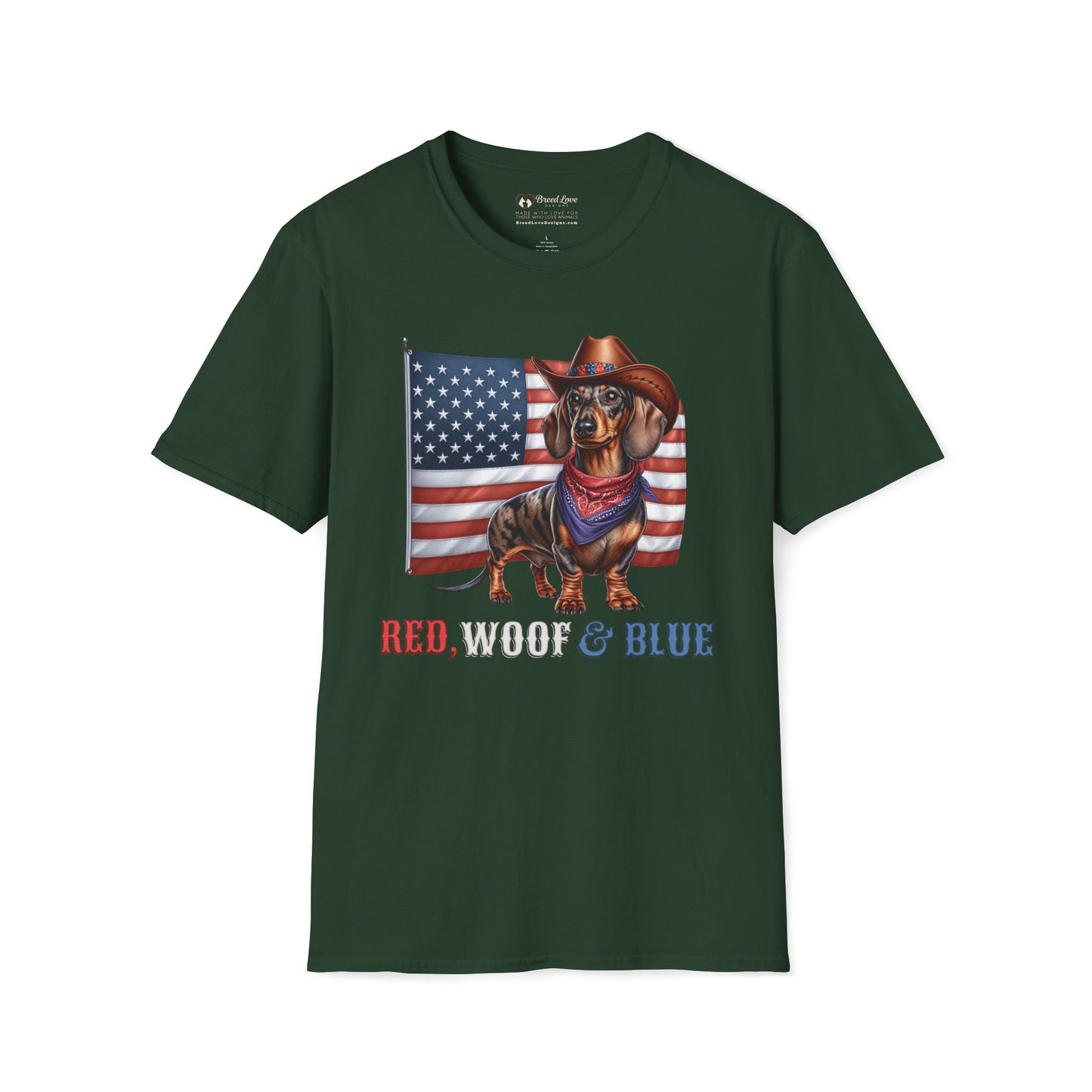 Red, Woof & Blue T-Shirt