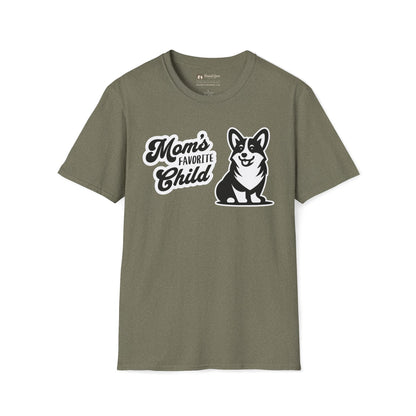 Mom's Favorite Child - Corgi T-Shirt