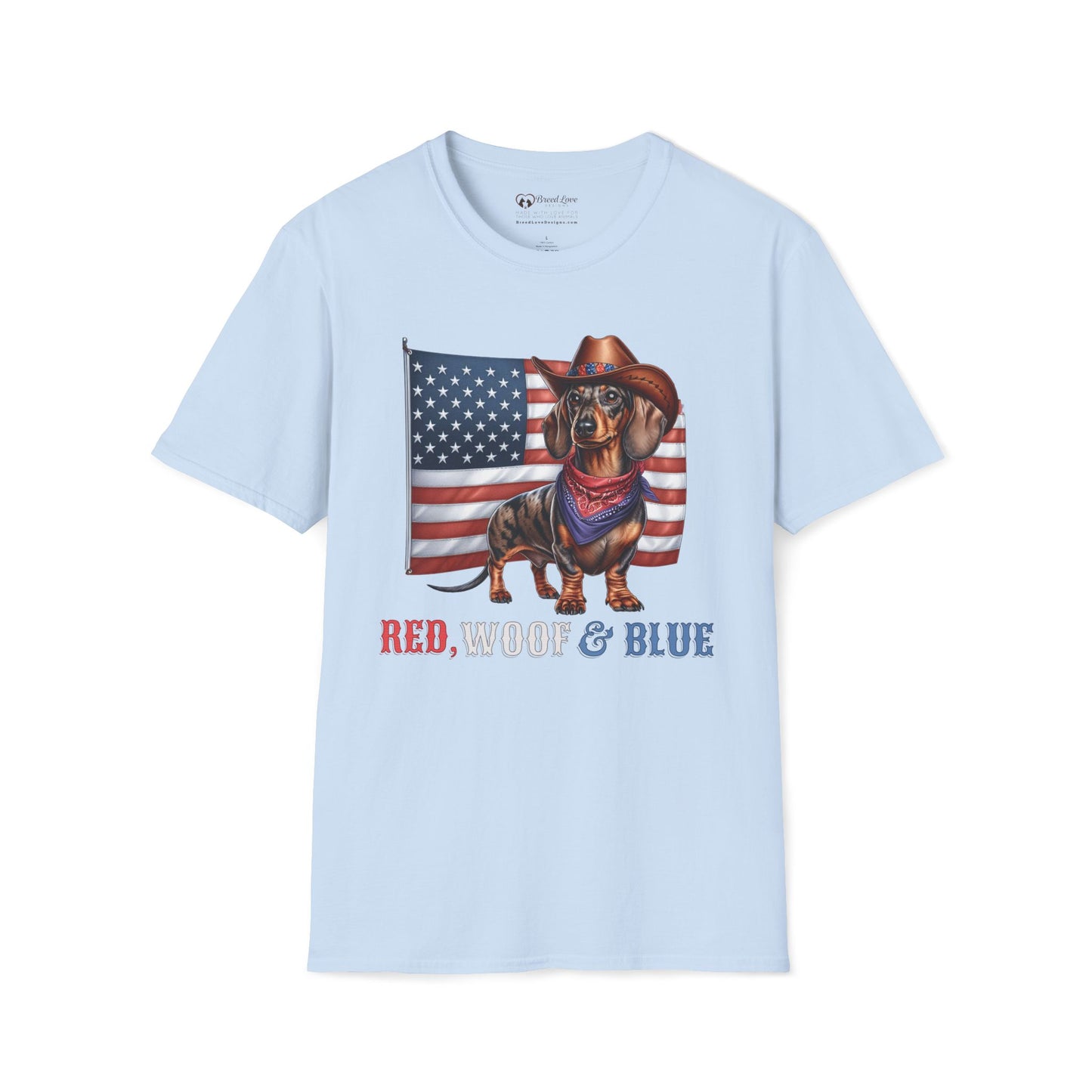 Red, Woof & Blue T-Shirt