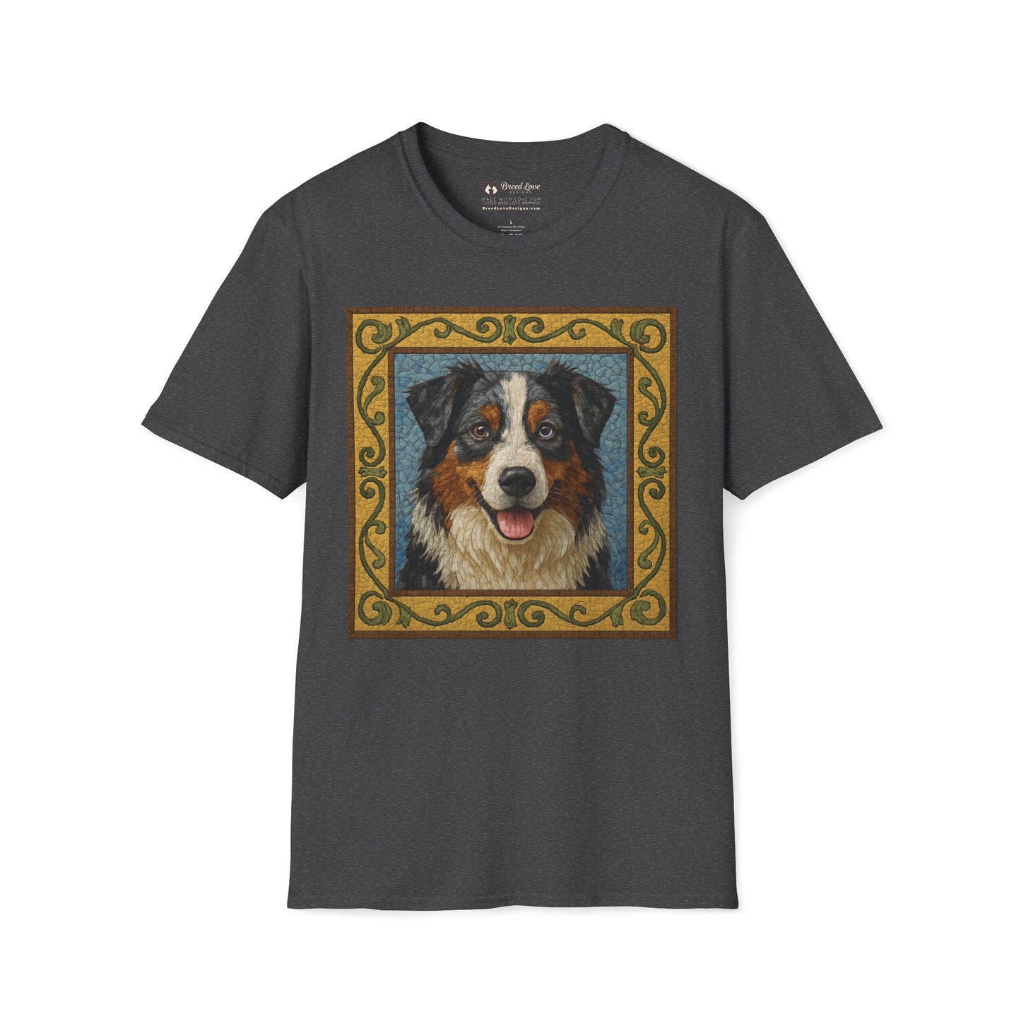 Australian Shepherd Mosaic T-Shirt