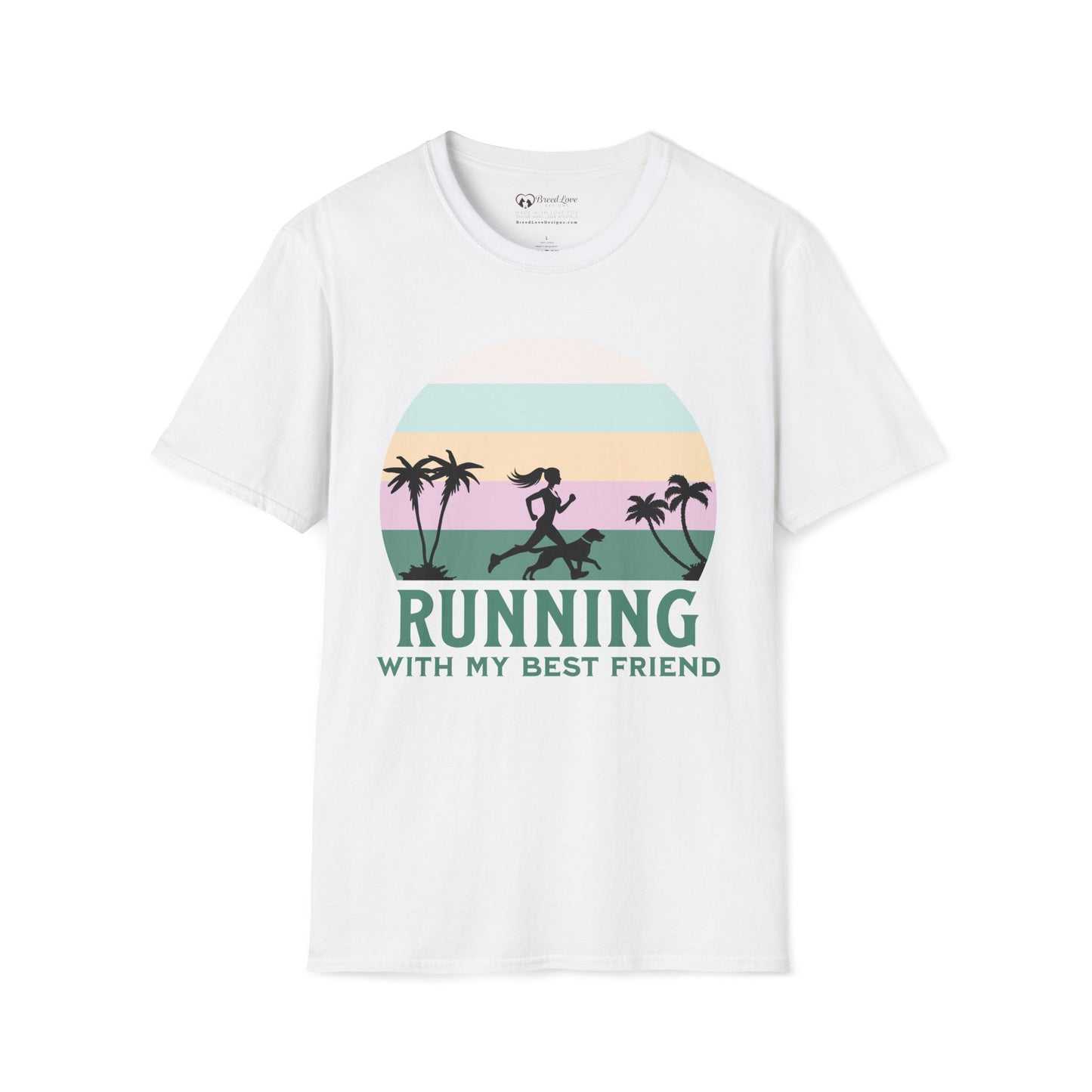 Running With My Best Friend - Female T-Shirt