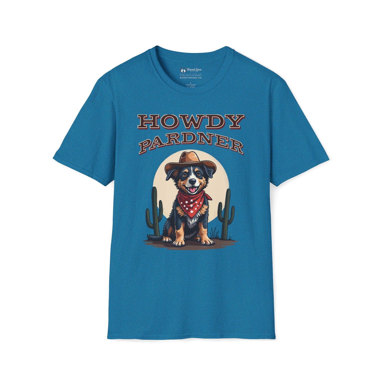 Howdy Pardner Border Collie T-Shirt