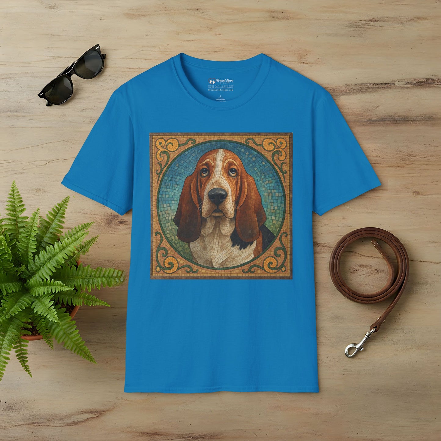 Basset Hound Mosaic T-Shirt