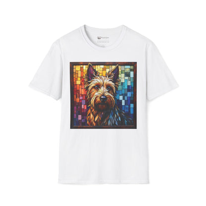 Stained Glass Terrier T-Shirt