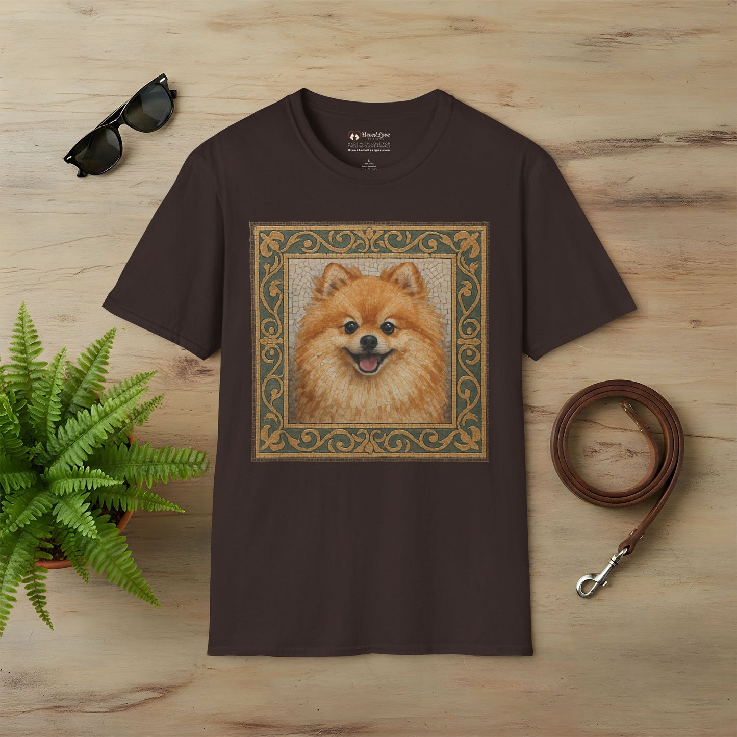 Pomeranian Mosaic T-Shirt
