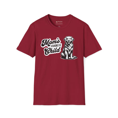Mom's Favorite Child - Golden Retriever T-Shirt