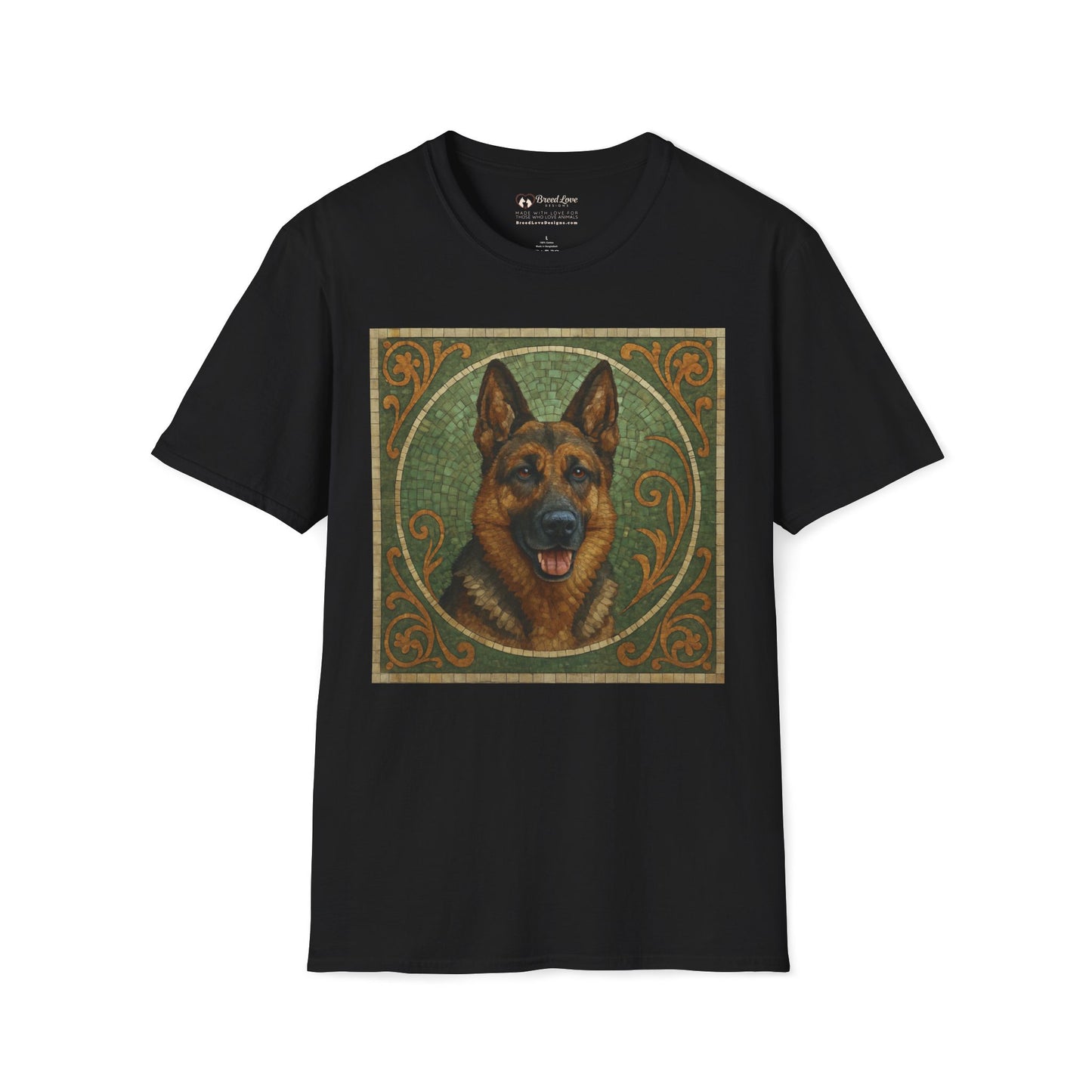German Shepherd Mosaic T-Shirt