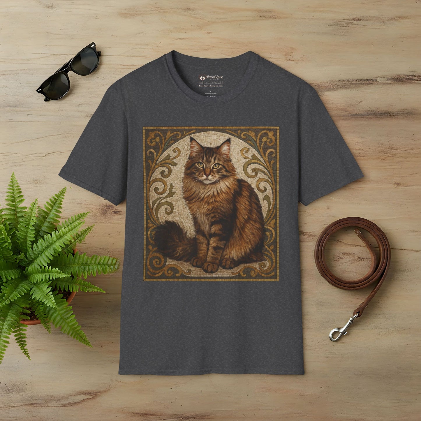 Maine Coon Mosaic T-Shirt