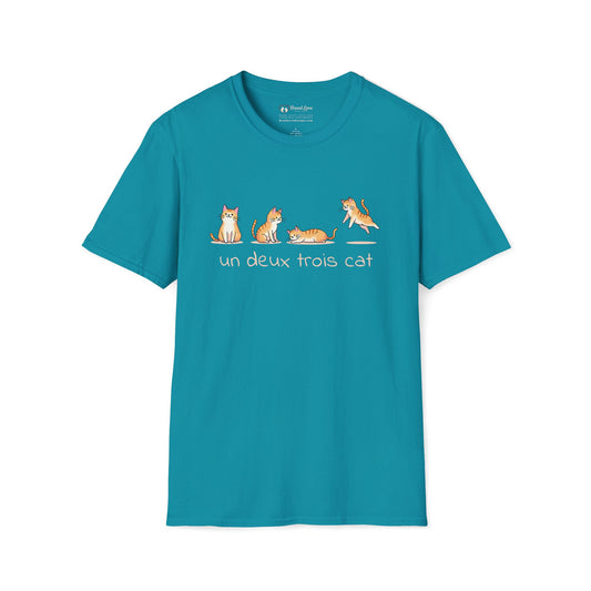 Un Deux Trois Cat T-Shirt