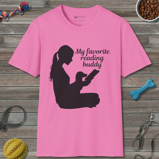 My Favorite Reading Buddy Dog T-Shirt