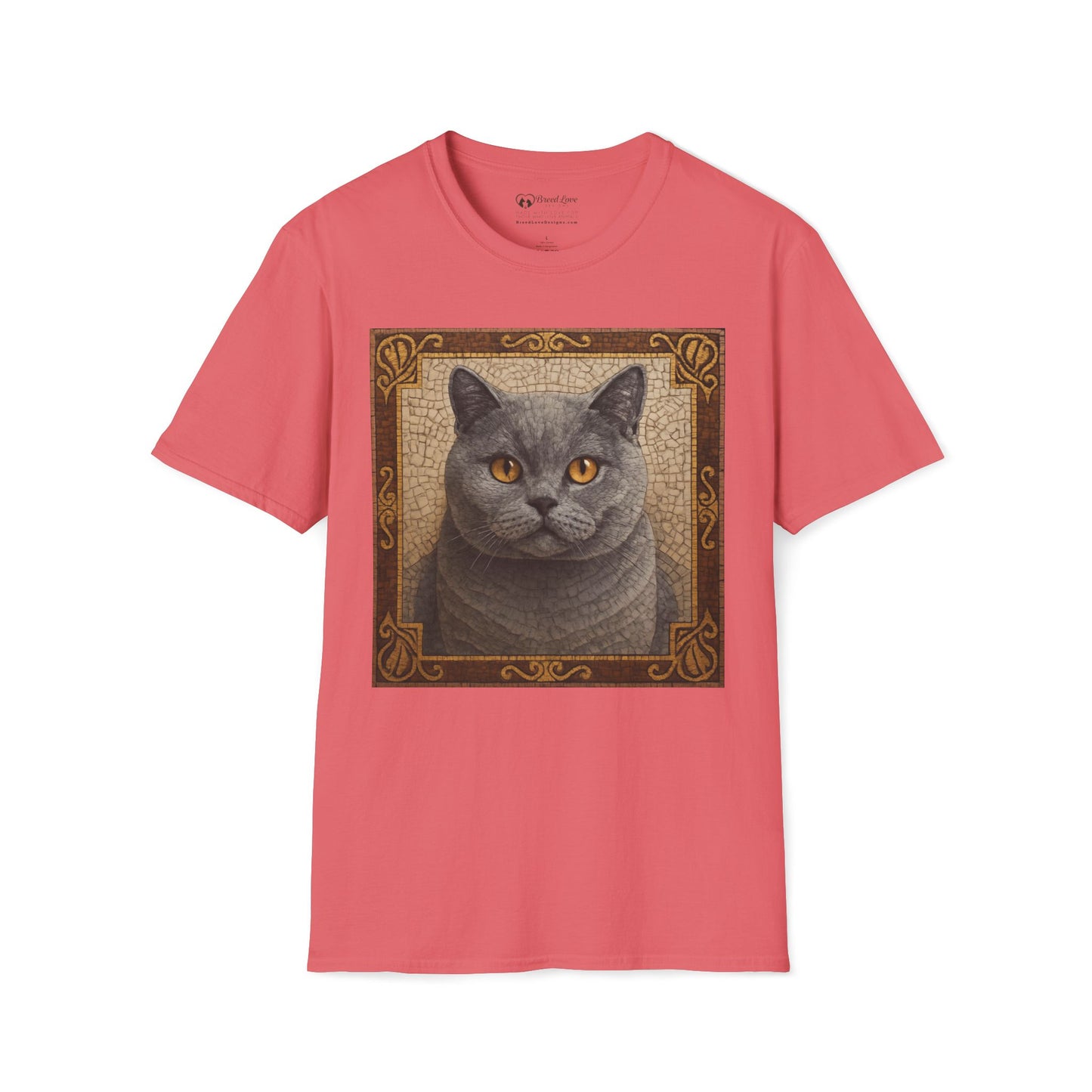 British Shorthair Mosaic T-Shirt
