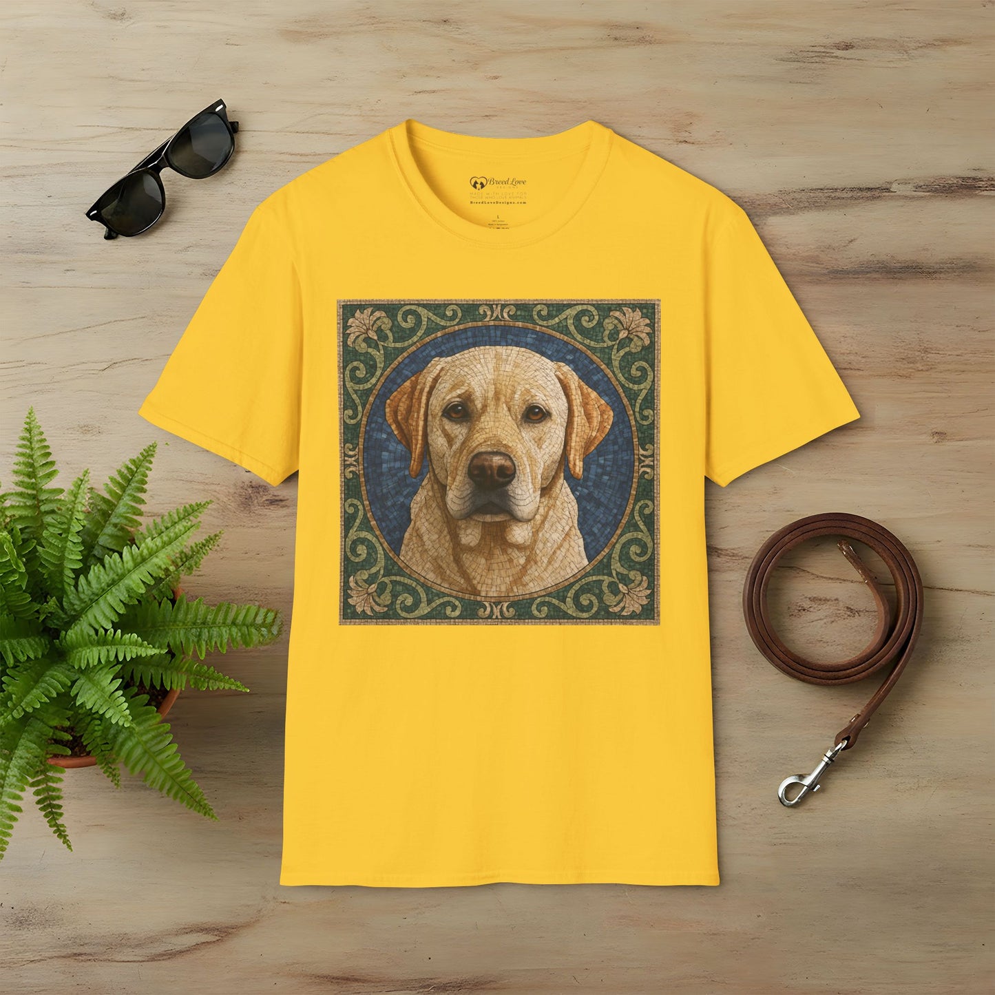 Yellow Lab Mosaic T-Shirt