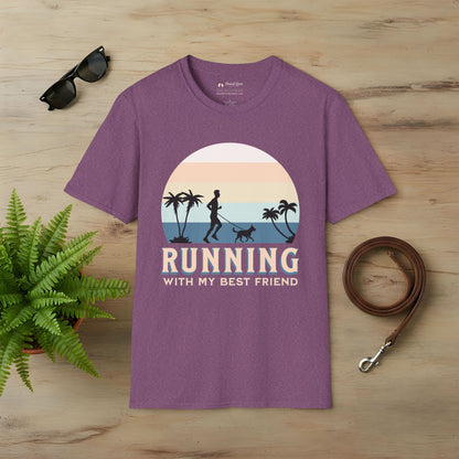 Running With My Best Friend - Male T-Shirt