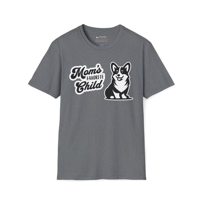 Mom's Favorite Child - Corgi T-Shirt