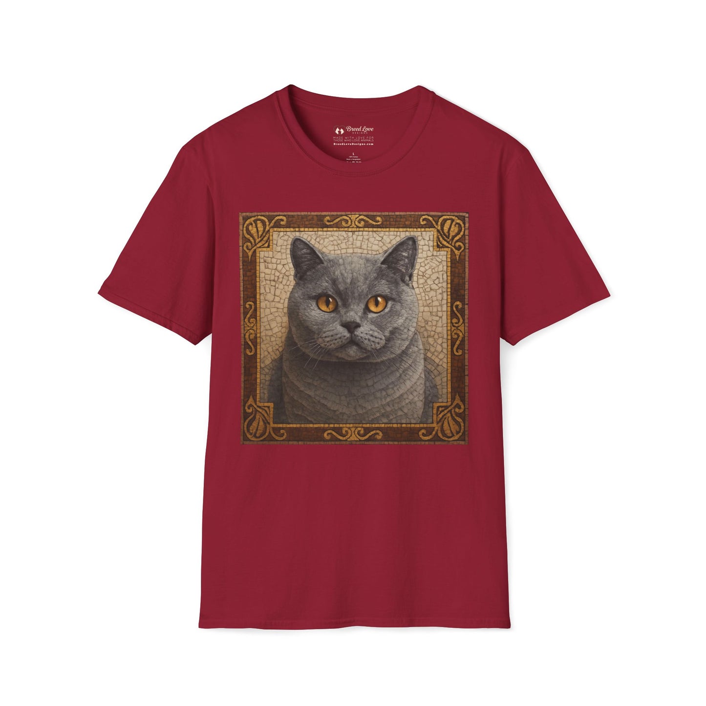 British Shorthair Mosaic T-Shirt