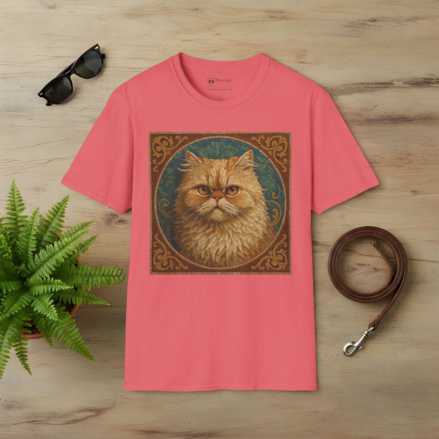 Persian Cat Mosaic T-Shirt