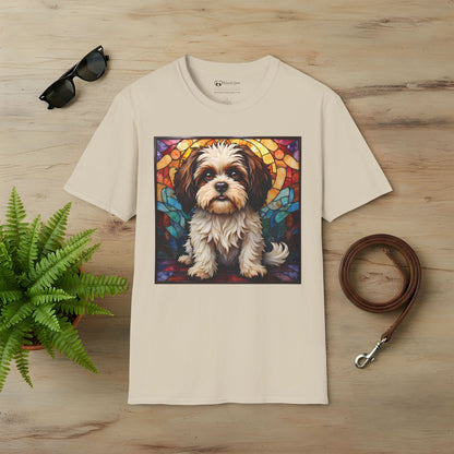 Stained Glass Shih Tzu T-Shirt