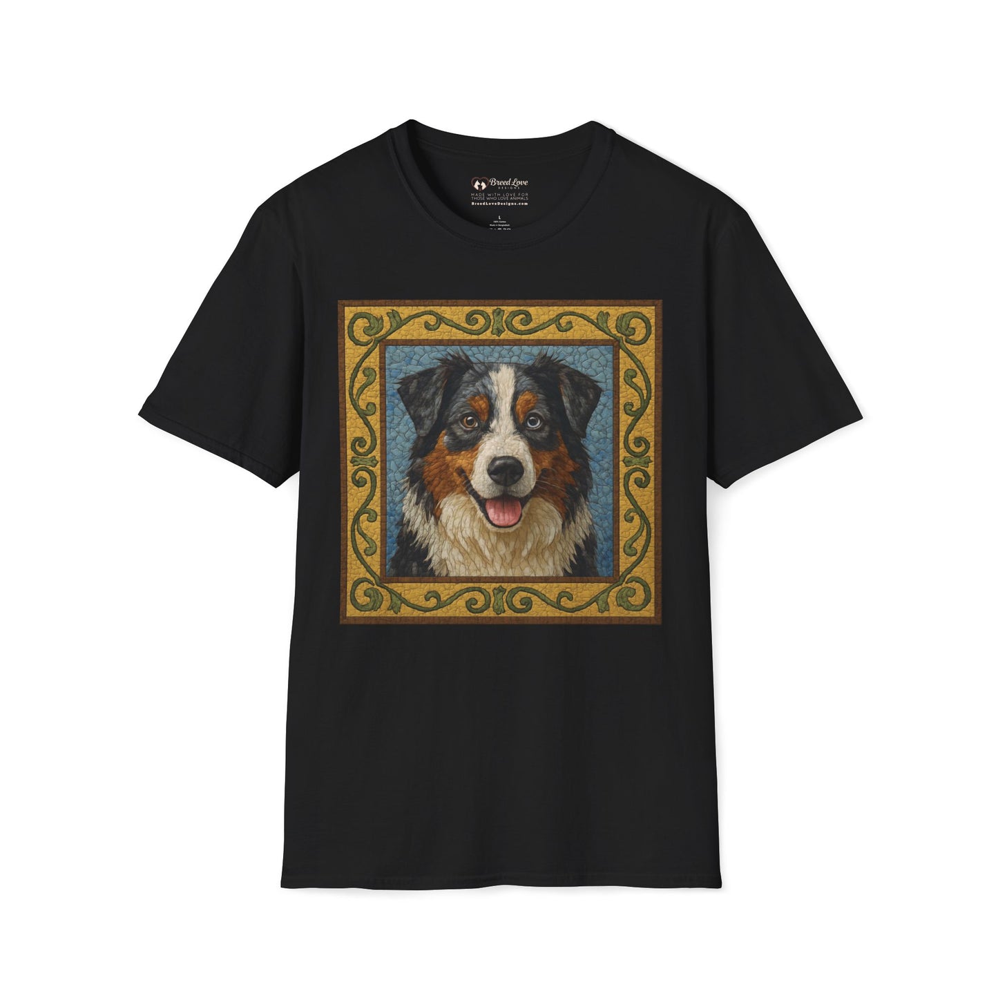 Australian Shepherd Mosaic T-Shirt